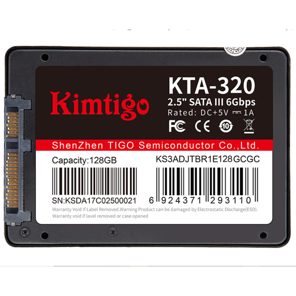 Kimtigo SSD 256GB SATA 3 2.5'' KTA-320 K256S3A25KTA320