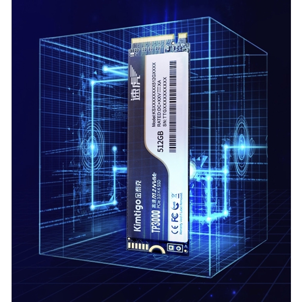 Kimtigo SSD NVMe 256GB TP-3000 K256P3M28TP3000 M.2 2280, PCIe 3.0