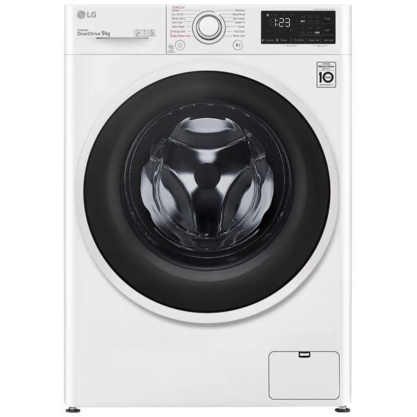 სარეცხი მანქანა LG F4WV3S9AIDD, 9Kg, B, 1400Rpm, 73Db, Washing Machine, White