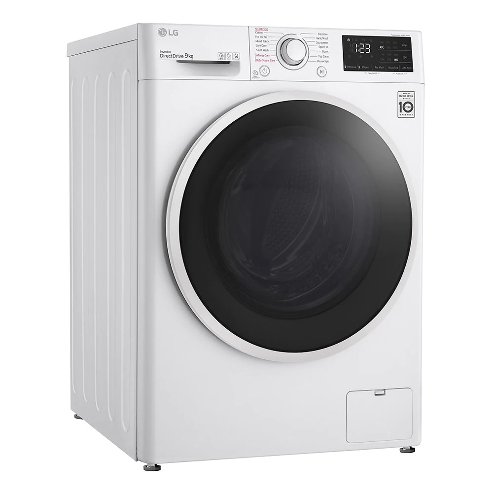 სარეცხი მანქანა LG F4WV3S9AIDD, 9Kg, B, 1400Rpm, 73Db, Washing Machine, White