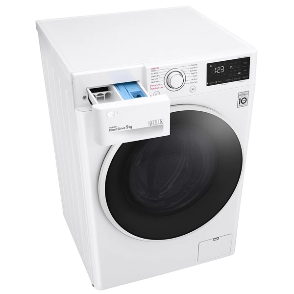 სარეცხი მანქანა LG F4WV3S9AIDD, 9Kg, B, 1400Rpm, 73Db, Washing Machine, White