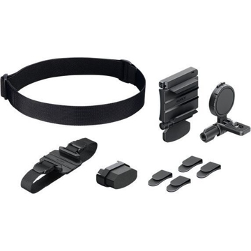 კამერის სამაგრი Sony BLTUHM1.SYH, Headband Mount For Action Cam, Black