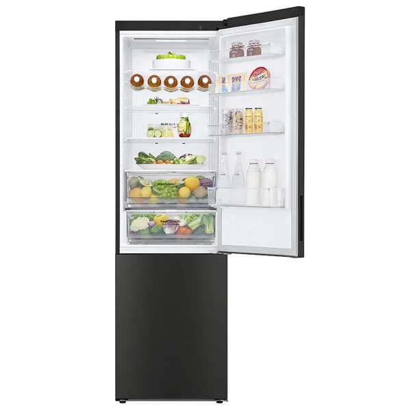 მაცივარი LG GBB62BLFGC, 384L, D, No Frost, Refrigerator, Black