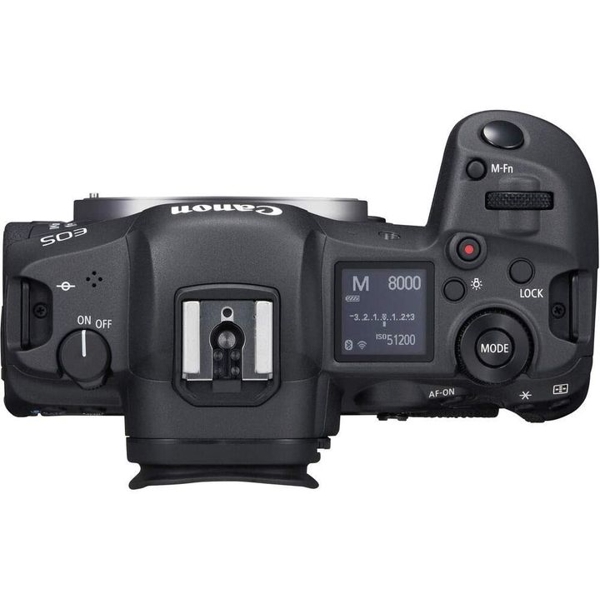 Canon 4147C050AA EOS R5 Body, 45Mp, Touchscreen, NFC, Bluetooth, Wifi, USB, HDMI, Black