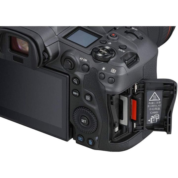 Canon 4147C050AA EOS R5 Body, 45Mp, Touchscreen, NFC, Bluetooth, Wifi, USB, HDMI, Black