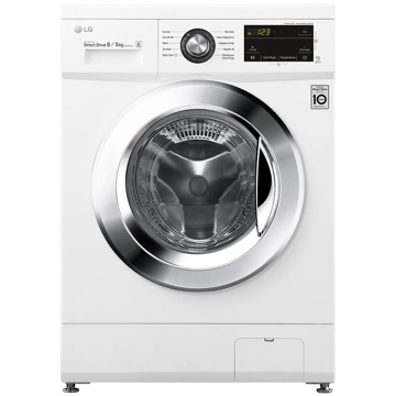 სარეცხი+საშრობი მანქანა LG F4J3TM5WE, 8KG, D, 1400Rpm, 54Db, Washer-Dryer Machine, White