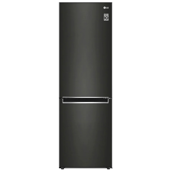 მაცივარი LG GBB61BLJMN, 341L, E, No Frost, Refrigerator, Black