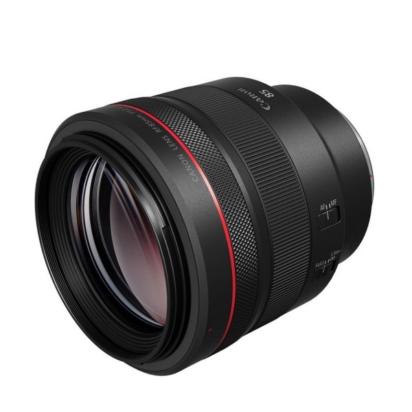 Canon Lens 3447C005AA, RF 85mm, f/1.2L USM, Black