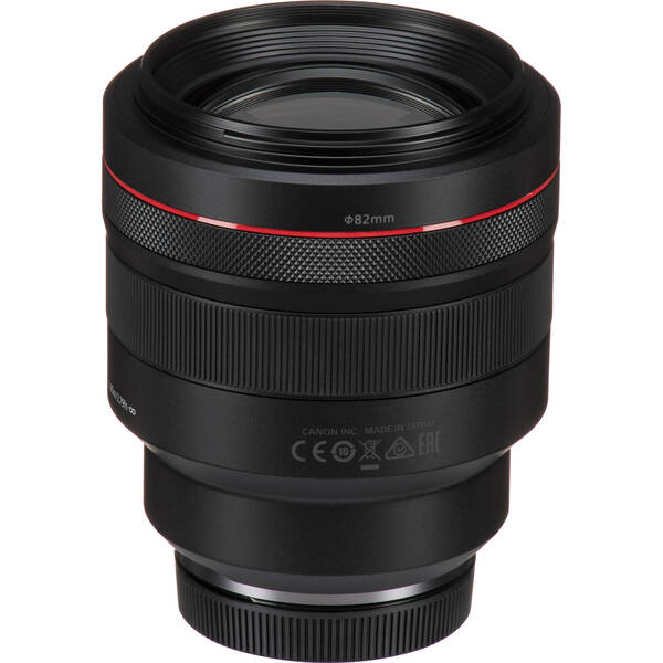 Canon Lens 3447C005AA, RF 85mm, f/1.2L USM, Black