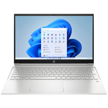 ნოუთბუქი HP Pavilion 55B91EA, 15.6", Ryzen5 5500U, 8GB, 512GB SSD, Integrated, Silver