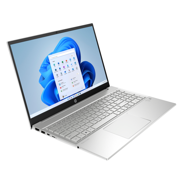 ნოუთბუქი HP Pavilion 55B91EA, 15.6", Ryzen5 5500U, 8GB, 512GB SSD, Integrated, Silver