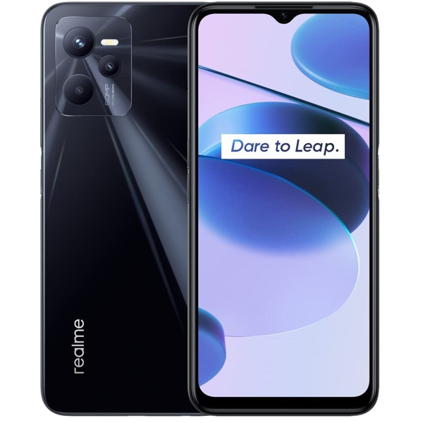 მობილური ტელეფონი Realme C35, 4GB, 64GB, Dual SIM, Glowing Black