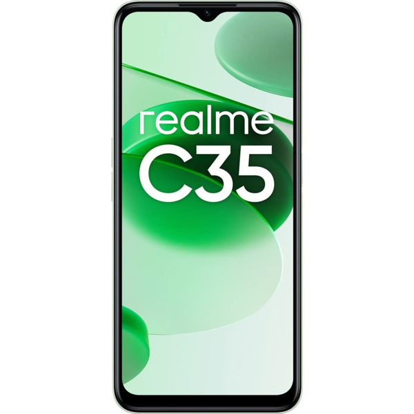 Realme C35, 4GB, 64GB, Dual SIM, LTE, Glowing Green