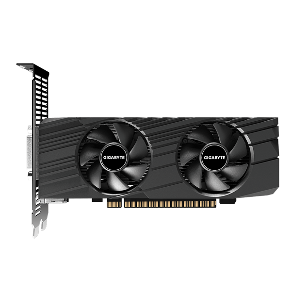 ვიდეო დაფა Gigabyte GeForce GTX1650 OC, 4GB, 128Bit, HDMI, DP, DVI-D, Black