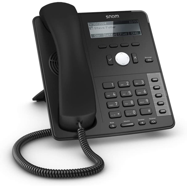 IP ტელეფონი Snom 4235 D710 Desk Telephone SIP identities, LED, RJ45, Black