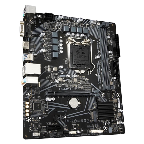 დედა დაფა Gigabyte H510M H, LGA 1200, DDR4, DIMM, 64GB