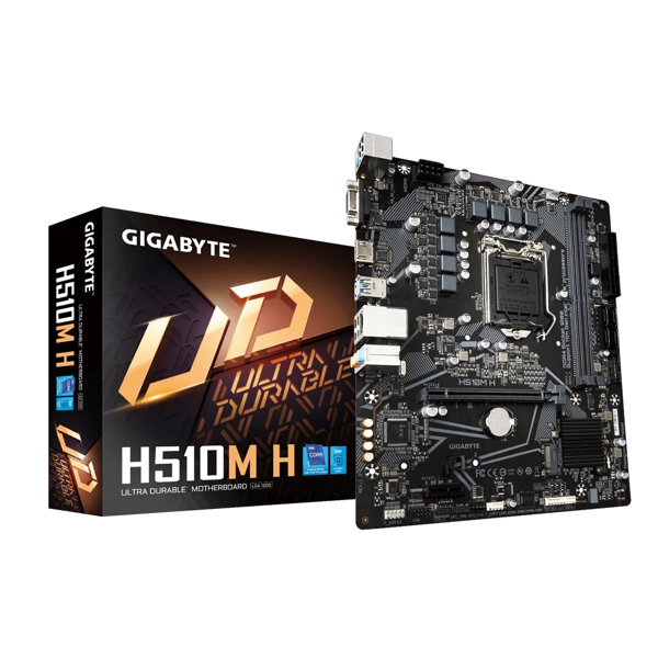 დედა დაფა Gigabyte H510M H, LGA 1200, DDR4, DIMM, 64GB