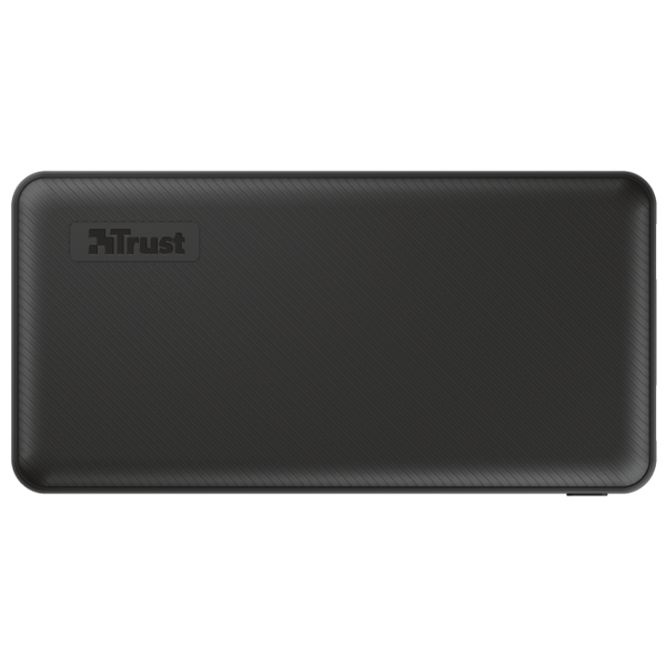 Trust 24676 Primo, 20000mAh, Micro USB, Type-C, USB-A, Power Bank, Black