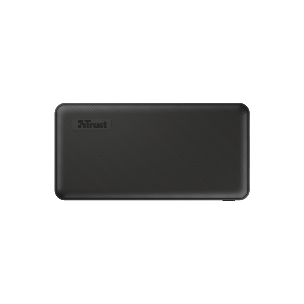Trust 24676 Primo, 20000mAh, Micro USB, Type-C, USB-A, Power Bank, Black