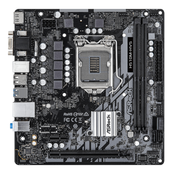 დედა დაფა ASRock H510M-HVS, LGA 1200, DDR4, DIMM, 64GB