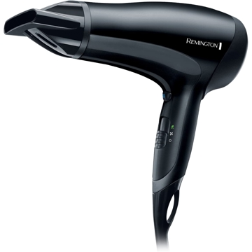 Remington D3010 Hair dryer, 2000W, Hair Dryer, Black