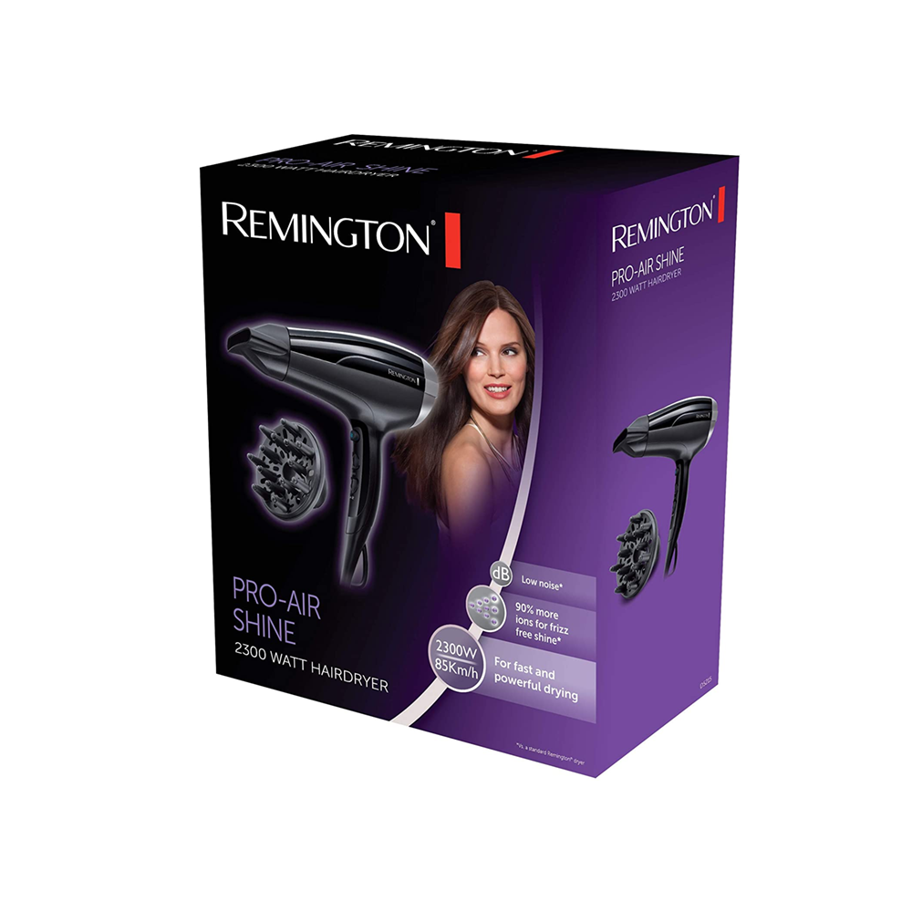 თმის საშრობი Remington D5215 E51 Hair dryer, 2300W, Hair Dryer, Black