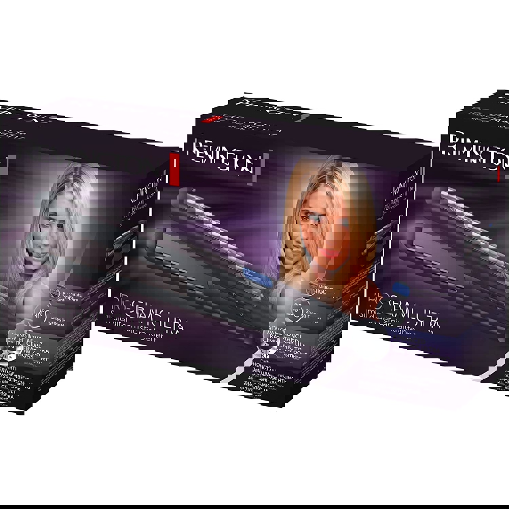 Remington S5505 E51 Straightener, Hair Straightener, Black