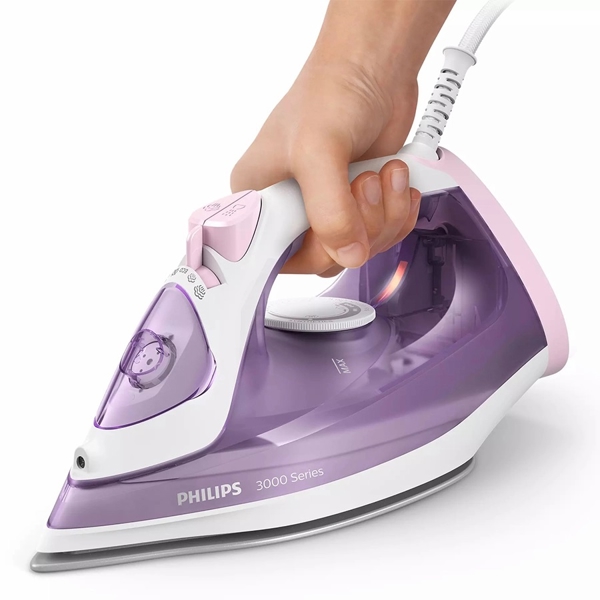 ორთქლის უთო Philips DST3010/30, 2000W, 300ML, Steam Iron, Violet