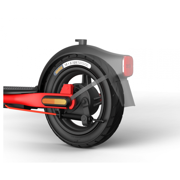 ელექტრო სკუტერი Segway Ninebot D28E, 300W, Electric Scooter Black/Red