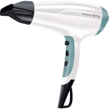 თმის საშრობი Remington D5216, 2300W, Hair Dryer, White/Blue