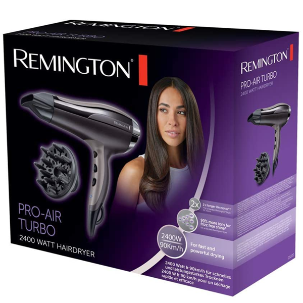 Remington D5220 E51, 2400W, Hair Dryer, Black