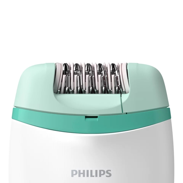 ეპილატორი Philips BRE224/00, Dry Epilator, White/Green