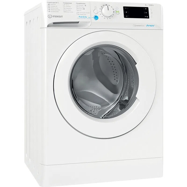 სარეცხი მაქნაქანა Indesit BWE81282L, 8KG, a, 1200Rpm, 81Db, Washing Machine, White