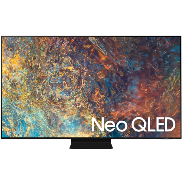 ტელევიზორი Samsung QE55QN90AATXXH, 55", 4K QLED, Smart TV, HDMI, USB, Wifi, Black