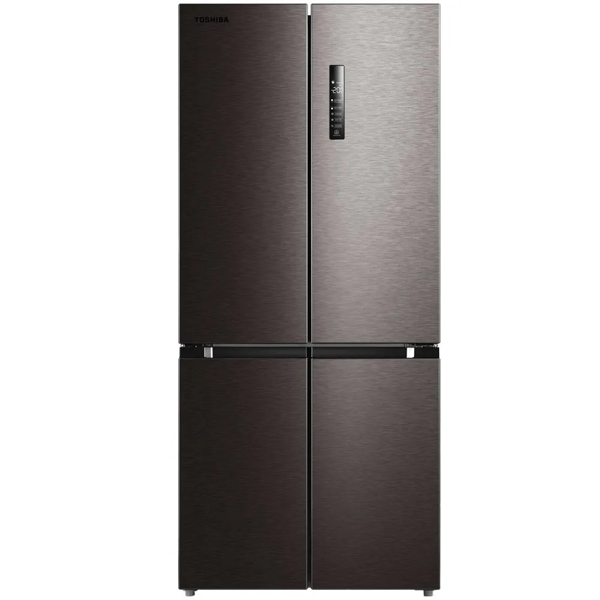 მაცივარი Toshiba GR-RF610WE-PMS(37), 457L, A++, No Frost, Inverter, Refrigerator, Brown