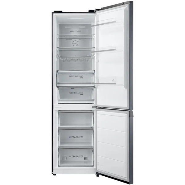 მაცივარი Toshiba GR-RB500WE-PMJ(06), 360L, A++, No Frost, Inverter, Refrigerator, Grey