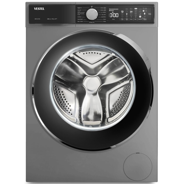 სარეცხი მაქნაქანა Vestel WB9B14T3DS, 9KG, A+++, 1400Rpm, 75Db, Washing Machine, Grey