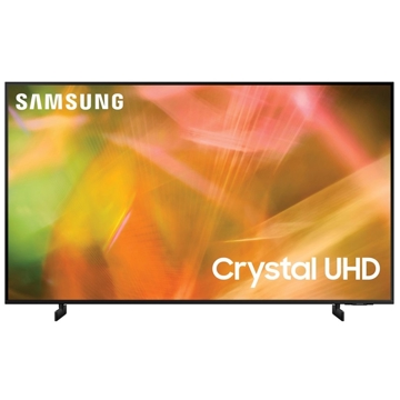 ტელევიზორი Samsung UE65AU8000UXUA, 65", 4K UHD, Smart TV, HDMI, USB, RJ-45, CI, Wifi, BT, Black