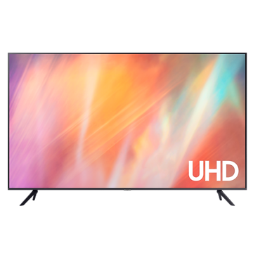 ტელევიზორი Samsung UE65AU7100UXUA, 65", 4K UHD, Smart TV, HDMI, USB, RJ-45, CI, Wifi, BT, Titan Gray