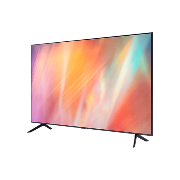 ტელევიზორი Samsung UE43AU7100UXUA, 43", 4K UHD, Smart TV, HDMI, USB, RJ-45, CI, Wifi, BT, Titan Gray