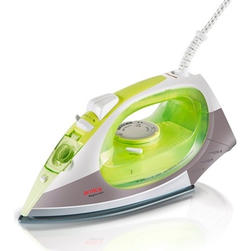 ორთქლის უთო Arnica UT62060, 2600W, 330ML, Steam Iron, White/Green