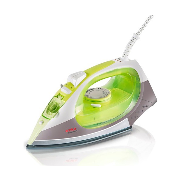 ორთქლის უთო Arnica UT62060, 2600W, 330ML, Steam Iron, White/Green