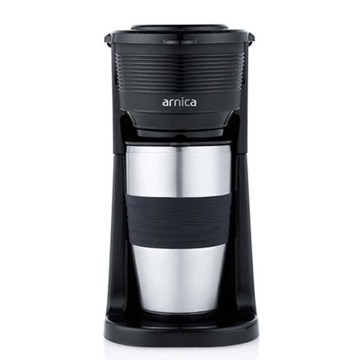 ყავის აპარატი Arnica IH320140, 750W, 400ML, Coffee Machine, Black/Grey