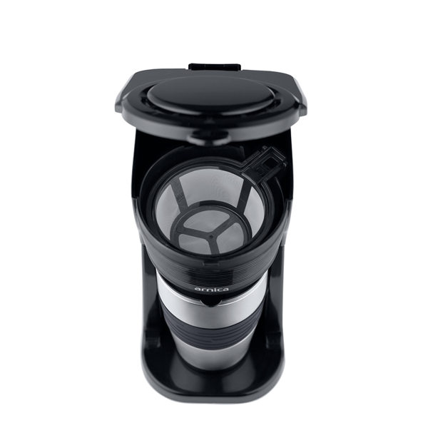 ყავის აპარატი Arnica IH320140, 750W, 400ML, Coffee Machine, Black/Grey