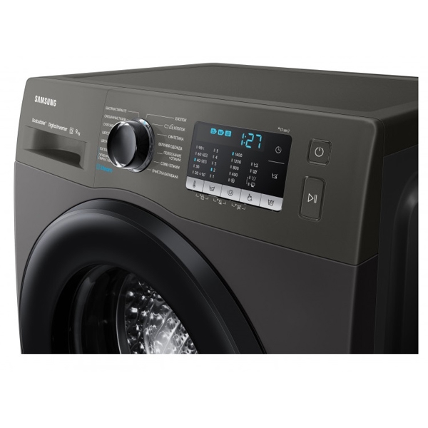 სარეცხი მანქანა Samsung WW90AAS41AX/LP, 9Kg, A+++, 1400Rpm, 75Db, Washing Machine, Inox