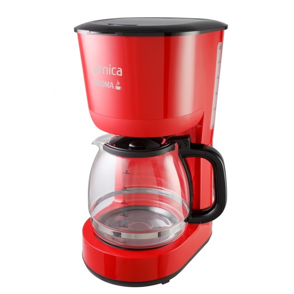 Arnica IH320130, 900W, 1.5L, Coffee Machine, Red