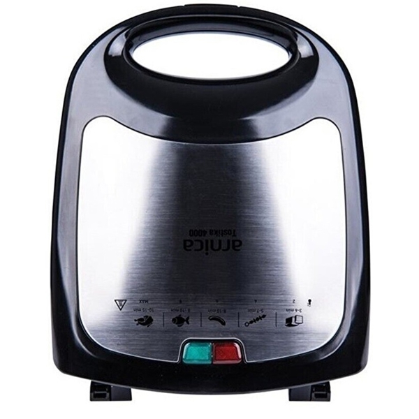 სენდვიჩის აპარატი Arnica GH26210, 1200W, Sandwich Maker, Black