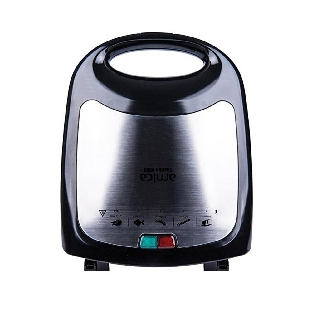 Arnica GH26210, 1200W, Sandwich Maker, Black