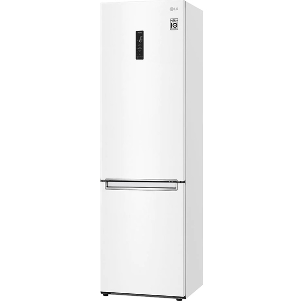 მაცივარი LG GBB72SWUCN1, 384L, C, No Frost, Inverter, Refrigerator, White