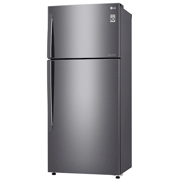 მაცივარი LG GTBV36PZGKD, 395L, E, No Frost, Inverter, Refrigerator, Grey